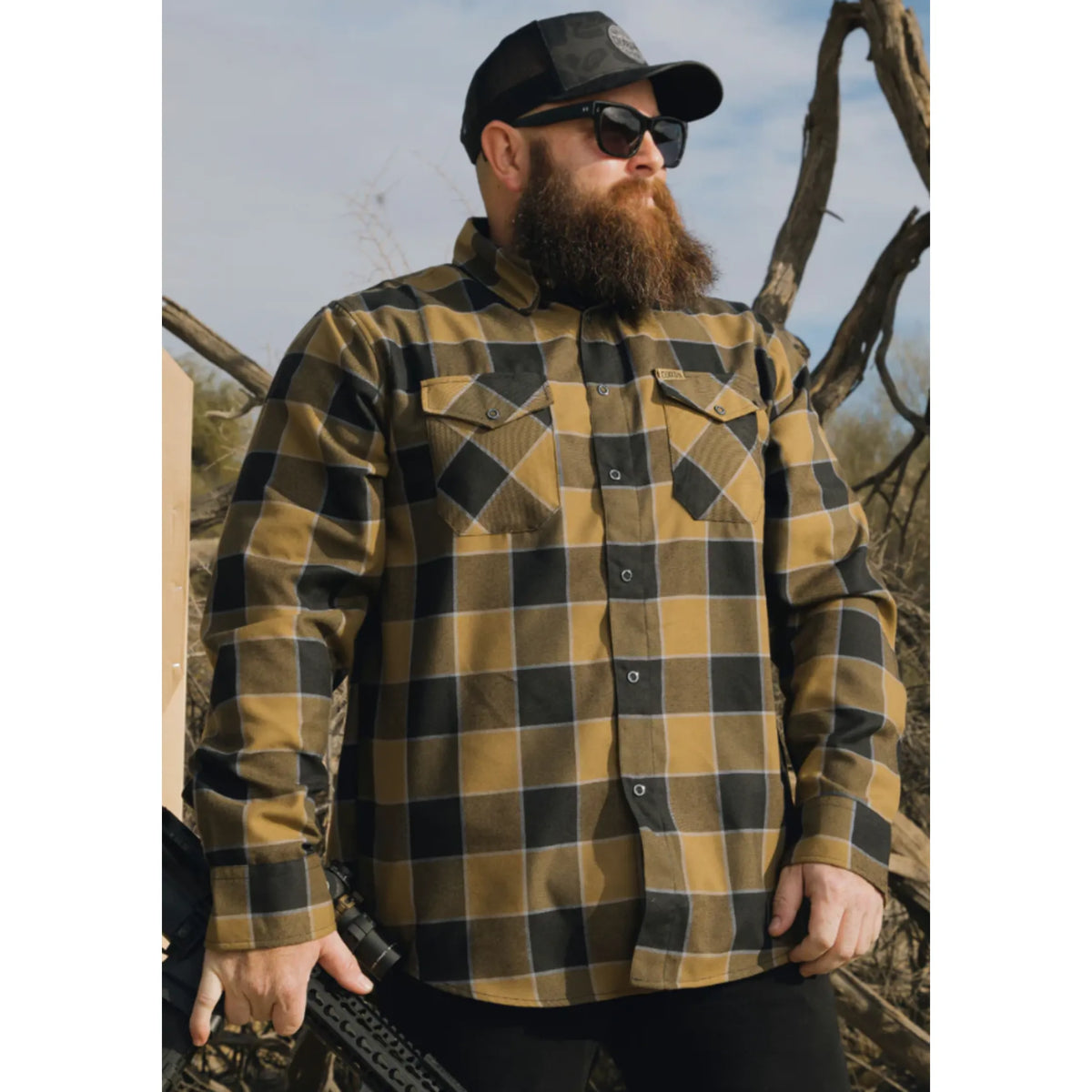 DIXXON-FLANNEL-5-CLICKS-OUT-WITH-BAG - FLANNEL - Synik Clothing - synikclothing.com