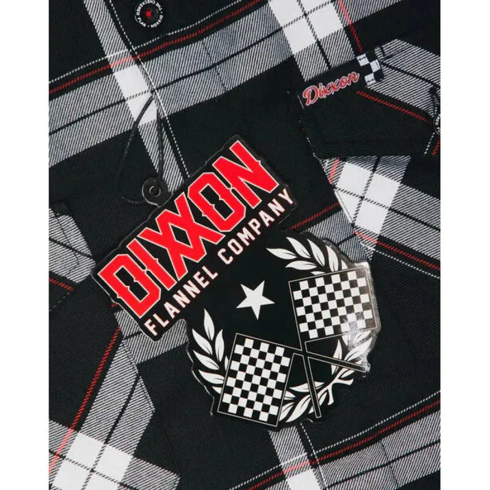 DIXXON FLANNEL CHECKERED FLAG WITH BAG - FLANNEL - Synik Clothing - synikclothing.com