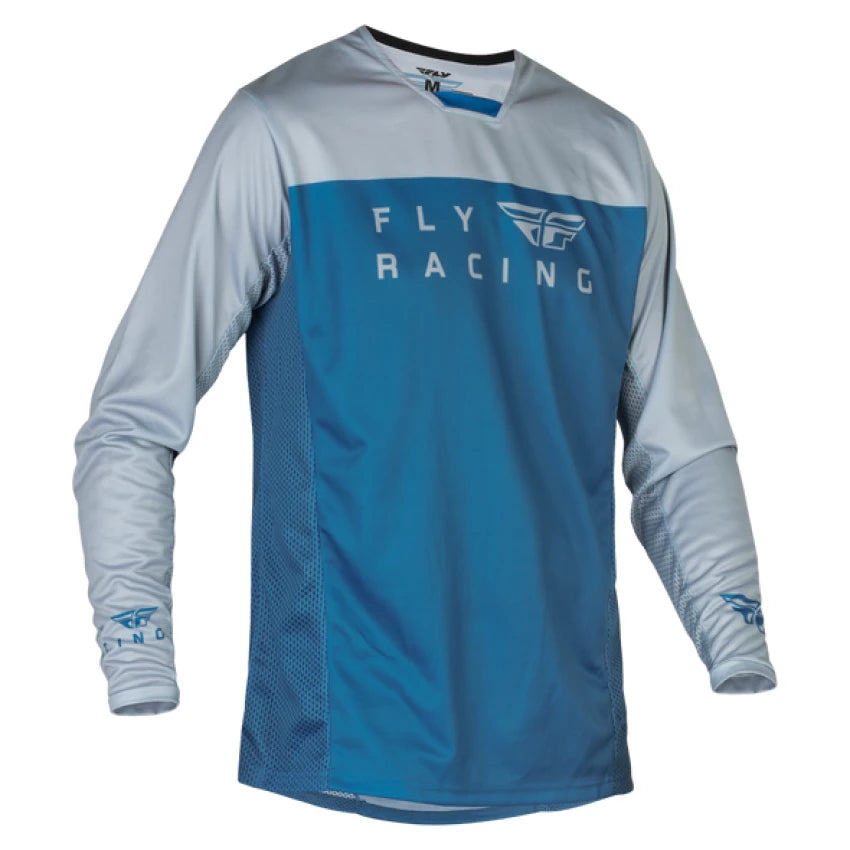 FLY-RACING-RADIUM-SLATE-BLUE-GREY-JERSEY - Riding Gear - Synik Clothing - synikclothing.com
