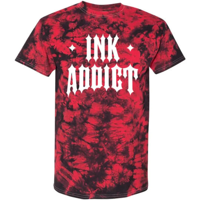 INK-ADDICT-RETRO-METAL-II-TIE-DYE-TEE - T-SHIRT - Synik Clothing - synikclothing.com