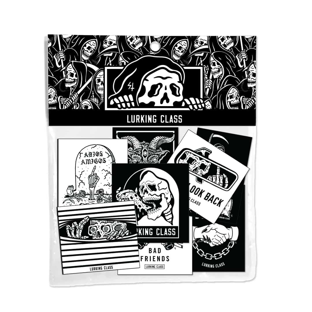 LURKING-CLASS-BY-SKETCHY-TANK-ICON-STICKER-PACK - STICKER - Synik Clothing - synikclothing.com