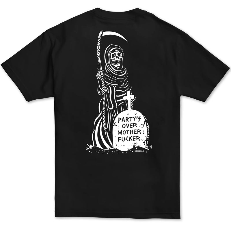 LURKING CLASS BY SKETCHY TANK PARTY'S OVER TEE - T-SHIRT - Synik Clothing - synikclothing.com