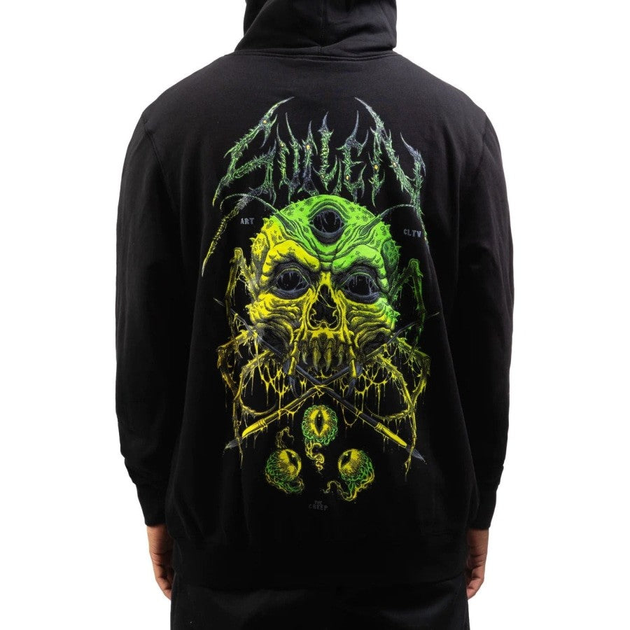 SULLEN ART COLLECTIVE CREEP BADGE PULLOVER HOODIE