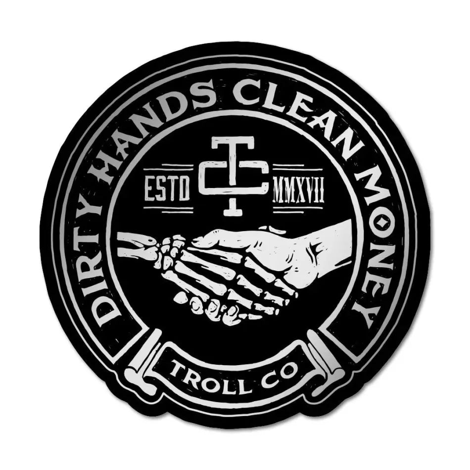 Dirty money - Designer - Sticker