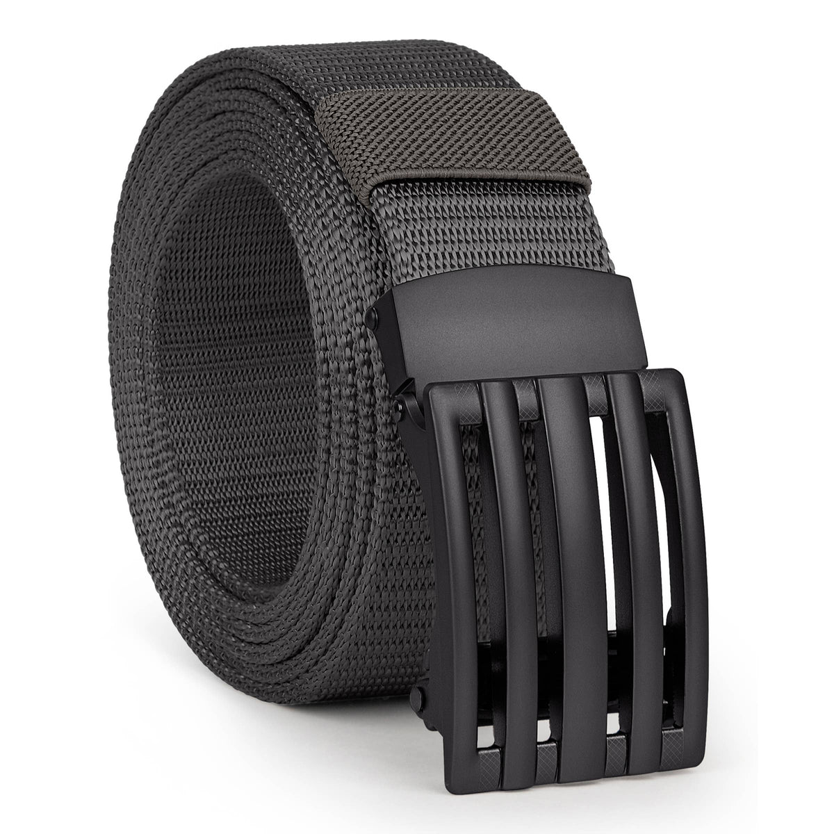 Mio Marino - Mens Tactical Ratchet Golf Belt: Adjustable from 28" to 44" Waist / Gray - BELT - Synik Clothing - synikclothing.com