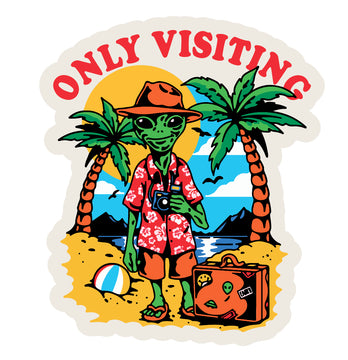 LAST CALL CO. ONLY VISITING STICKER