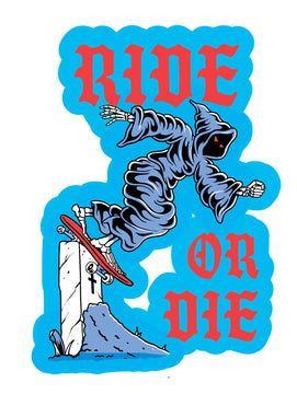 LAST CALL CO. RIDE OR DIE STICKER