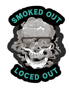 LAST CALL CO. SMOKED OUT STICKER