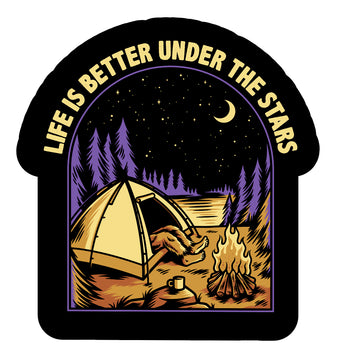 LAST CALL CO. UNDER THE STARS STICKER