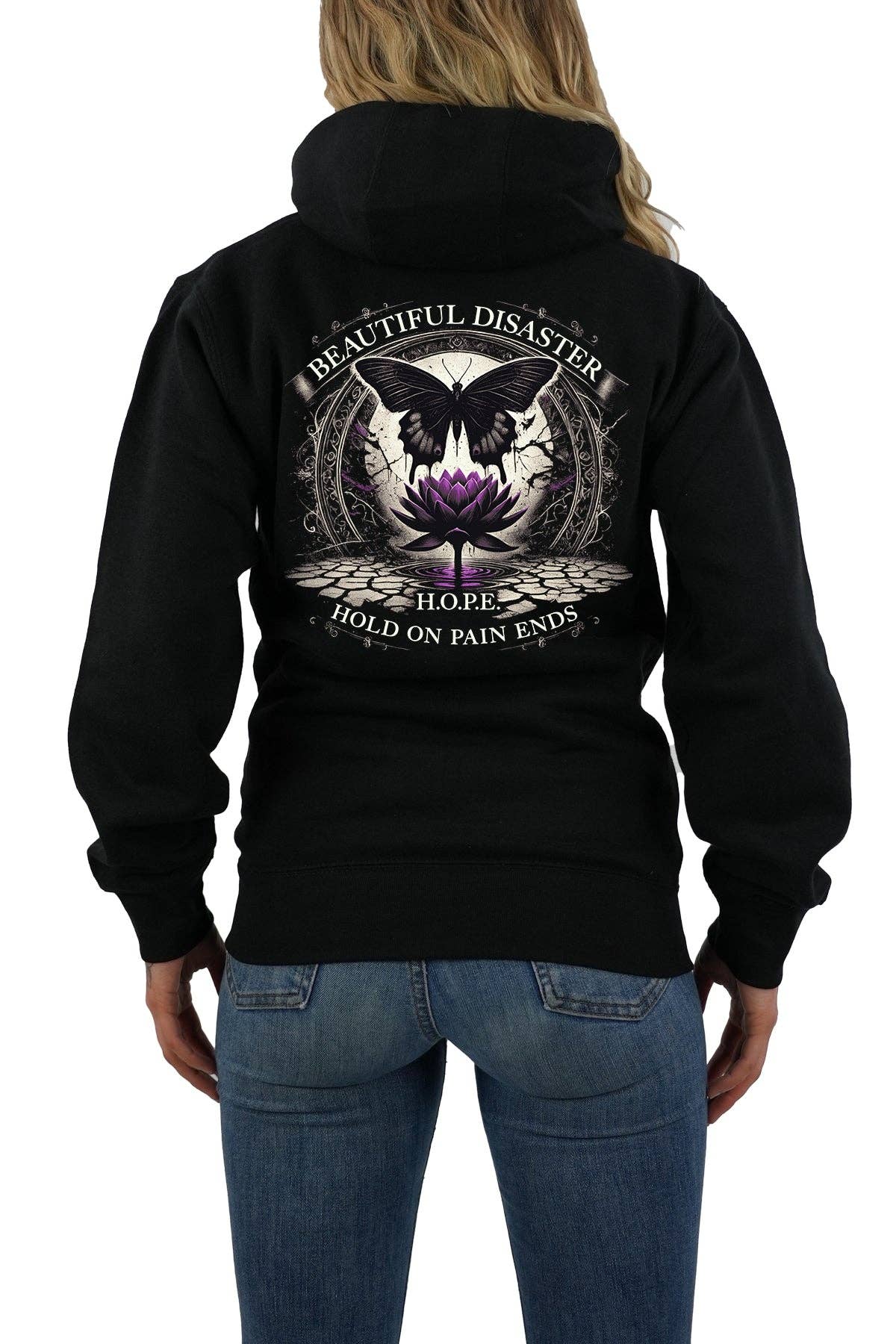 Beautiful Disaster - H.O.P.E Pullover Hoodie
