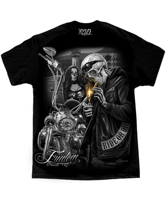 DGA- ROD- FREEDOM MEN'S T-SHIRT