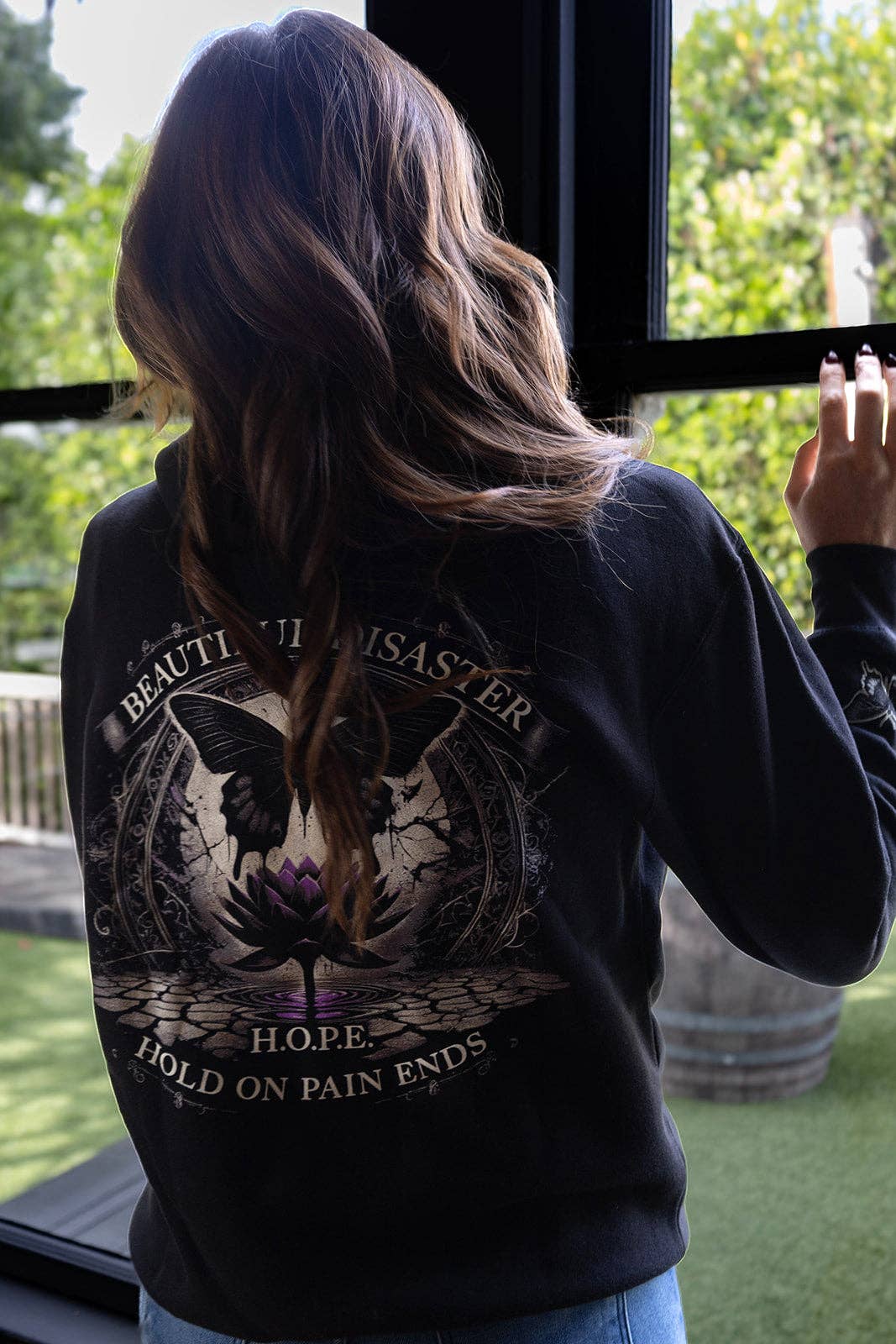 Beautiful Disaster - H.O.P.E Pullover Hoodie