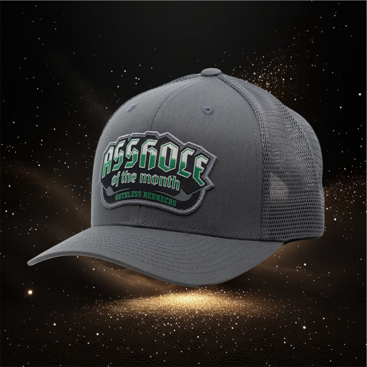 RUTHLESS REDNECKS TOP SHELF AOM CURVED BRIM SNAPBACK