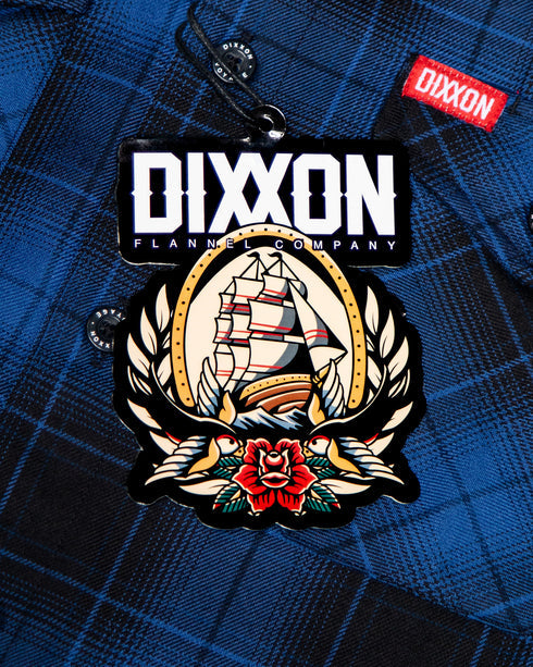 DIXXON THE VOYAGE FLANNEL WITH BAG