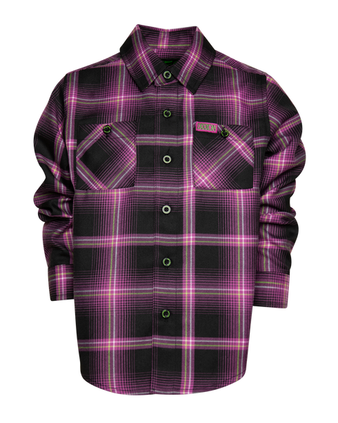 DIXXON YOUTH HEREAFTER (BETTLEJUICE) FLANNEL WITH BAG