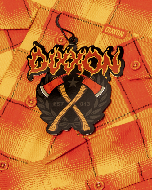 DIXXON THE BLAZE FLANNEL WITH BAG