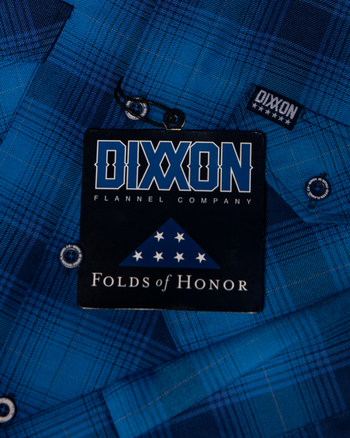 DIXXON FOLDS OF HONOUR FLANNEL WITH BAG