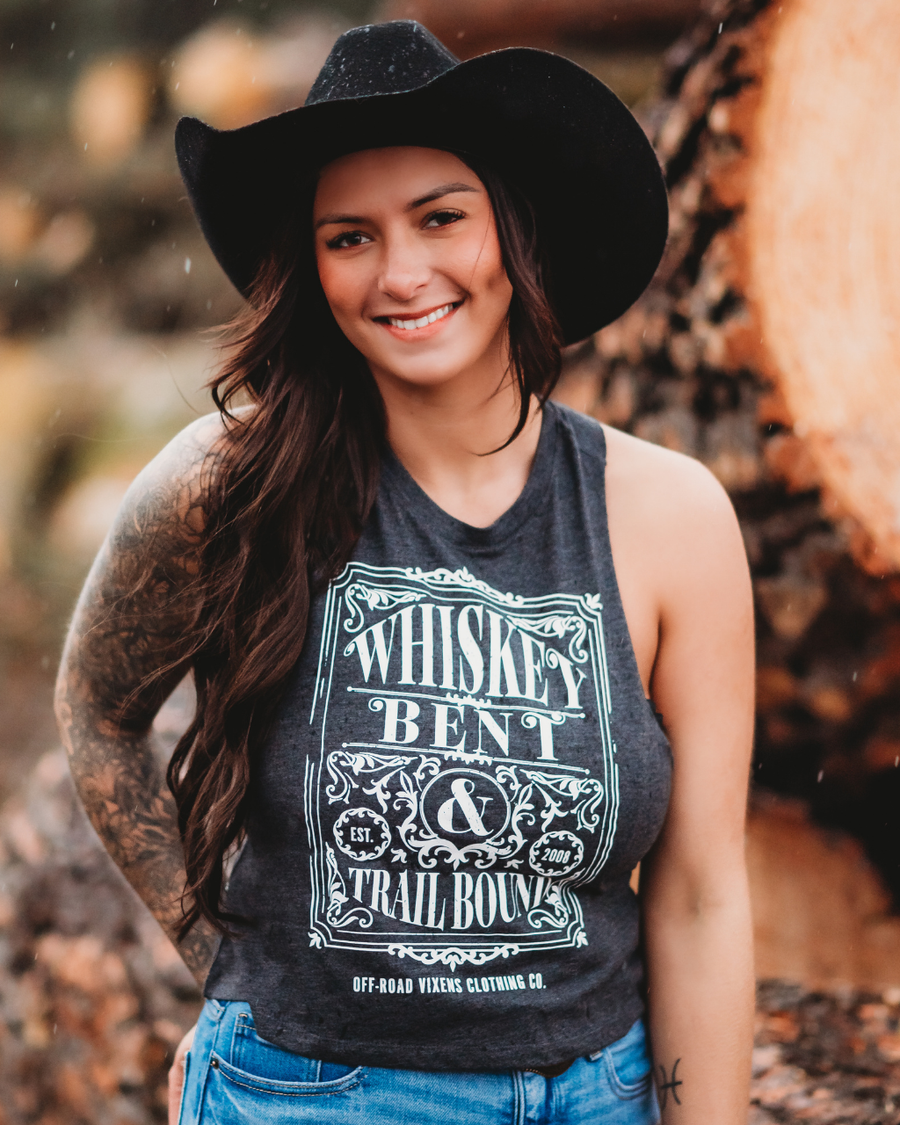 OFF-ROAD VIXENS WHISKEY BENT CROPPED TANK