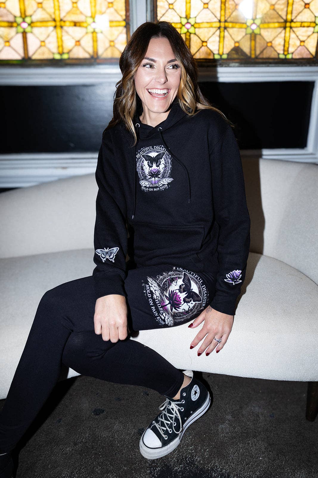 Beautiful Disaster - H.O.P.E Pullover Hoodie