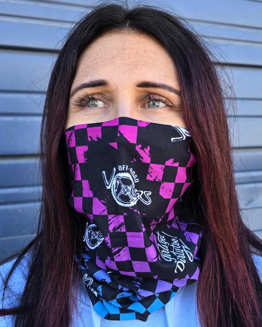 OFF-ROAD VIXENS CHECKERED NECK THINGY