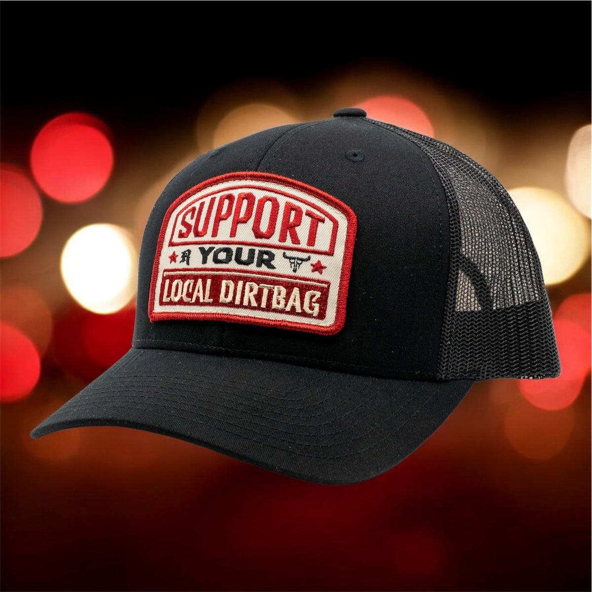 RUTHLESS REDNECKS SUPPORT YOUR LOCAL DIRTBAG SNAPBACK