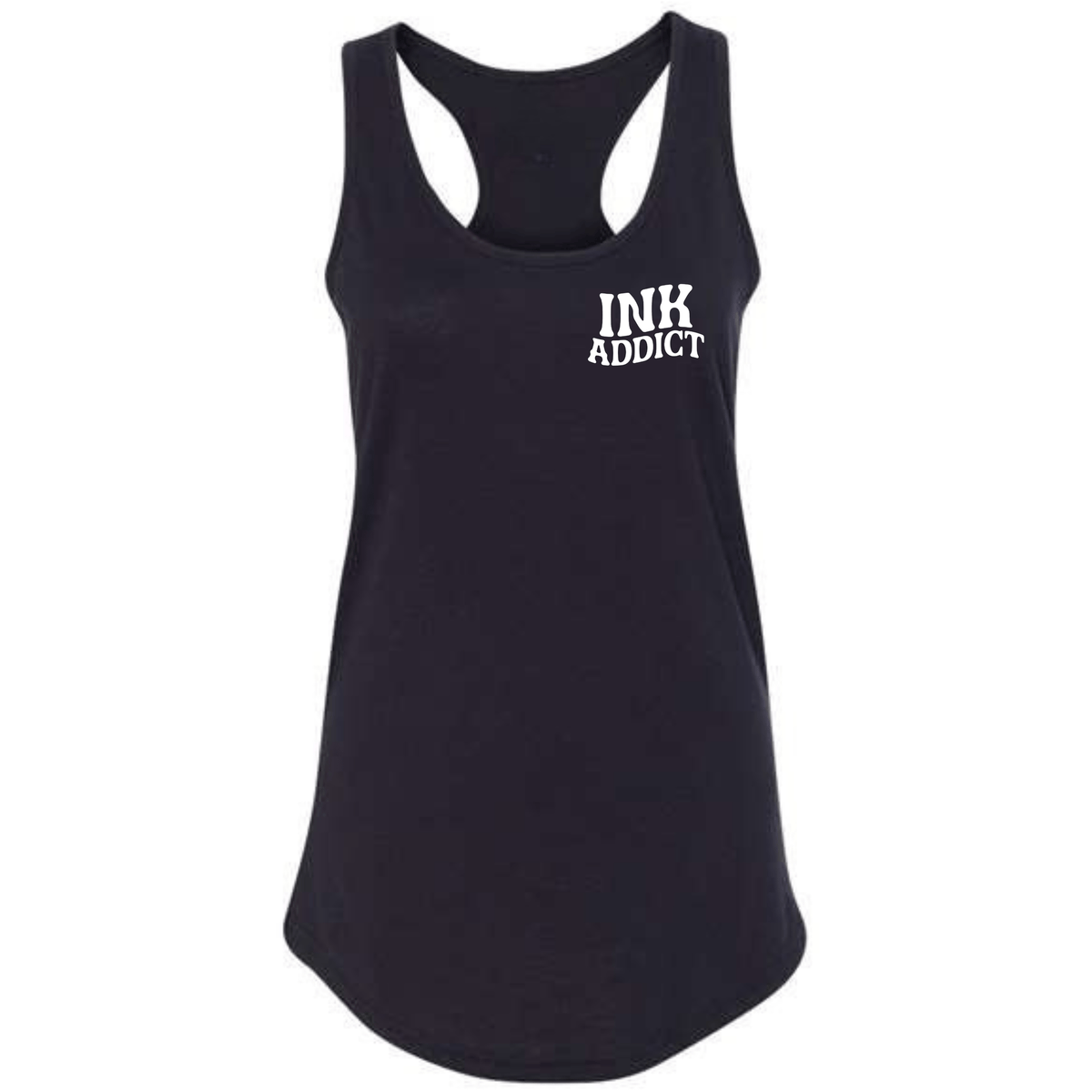 INK ADDICT WOMEN'S TATTED MOM'S CLUB RACERBACK TANK