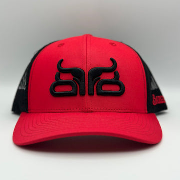 BAREDOWN BRAND RED SNAPBACK