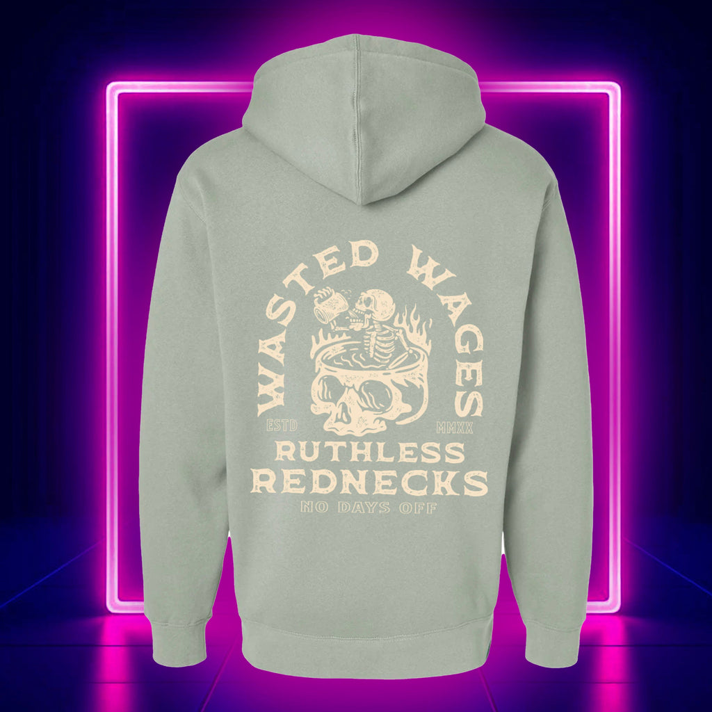 RUTHLESS REDNECKS SKULL SPA HOODIE – Synik Clothing
