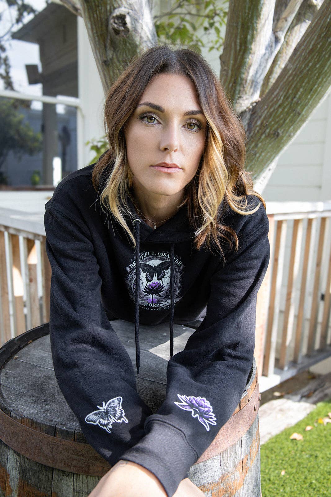 Beautiful Disaster - H.O.P.E Pullover Hoodie