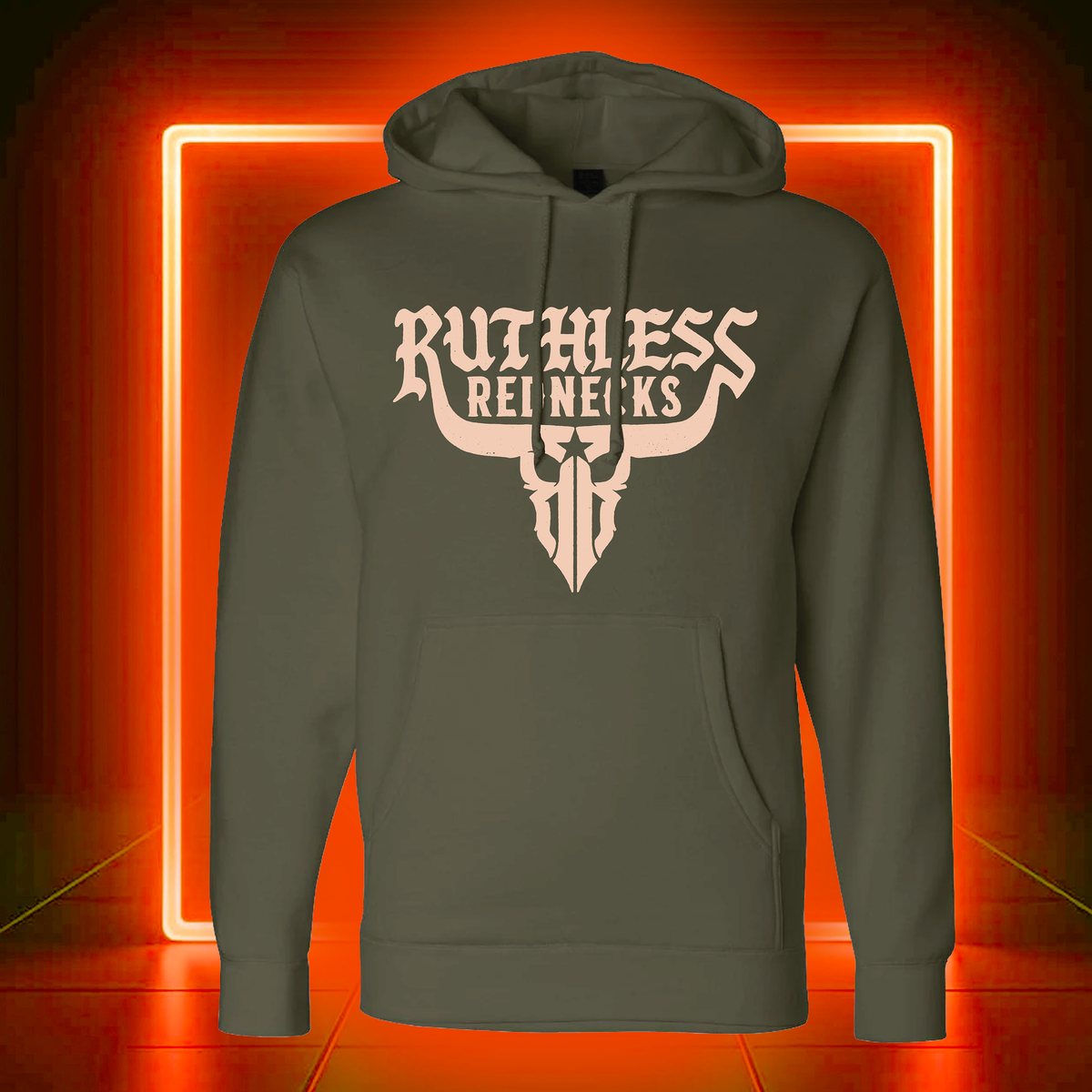 RUTHLESS REDNECKS RAW TALENT V2 HOODIE