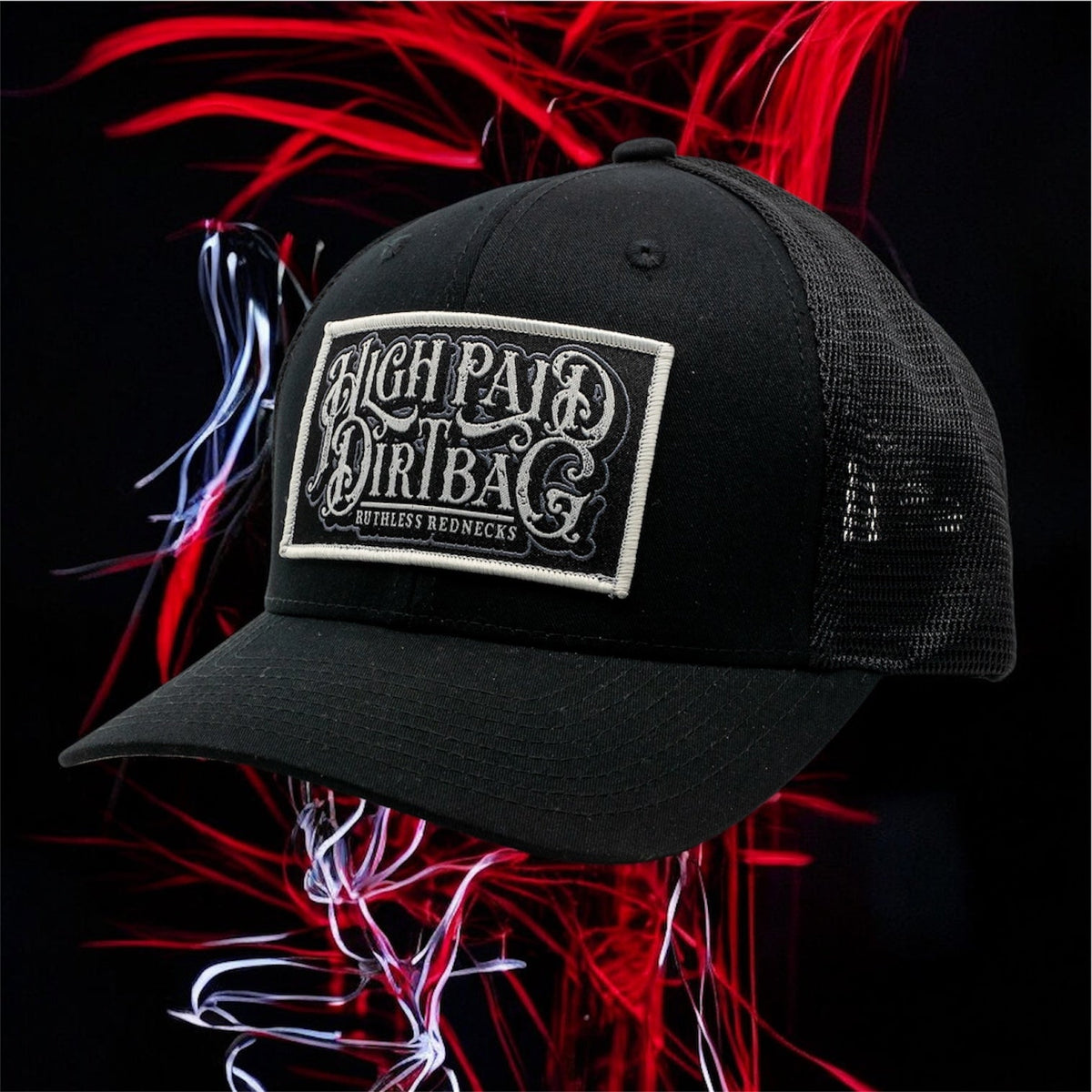 RUTHLESS REDNECKS GUNSMOKE CURVED BRIM SNAPBACK