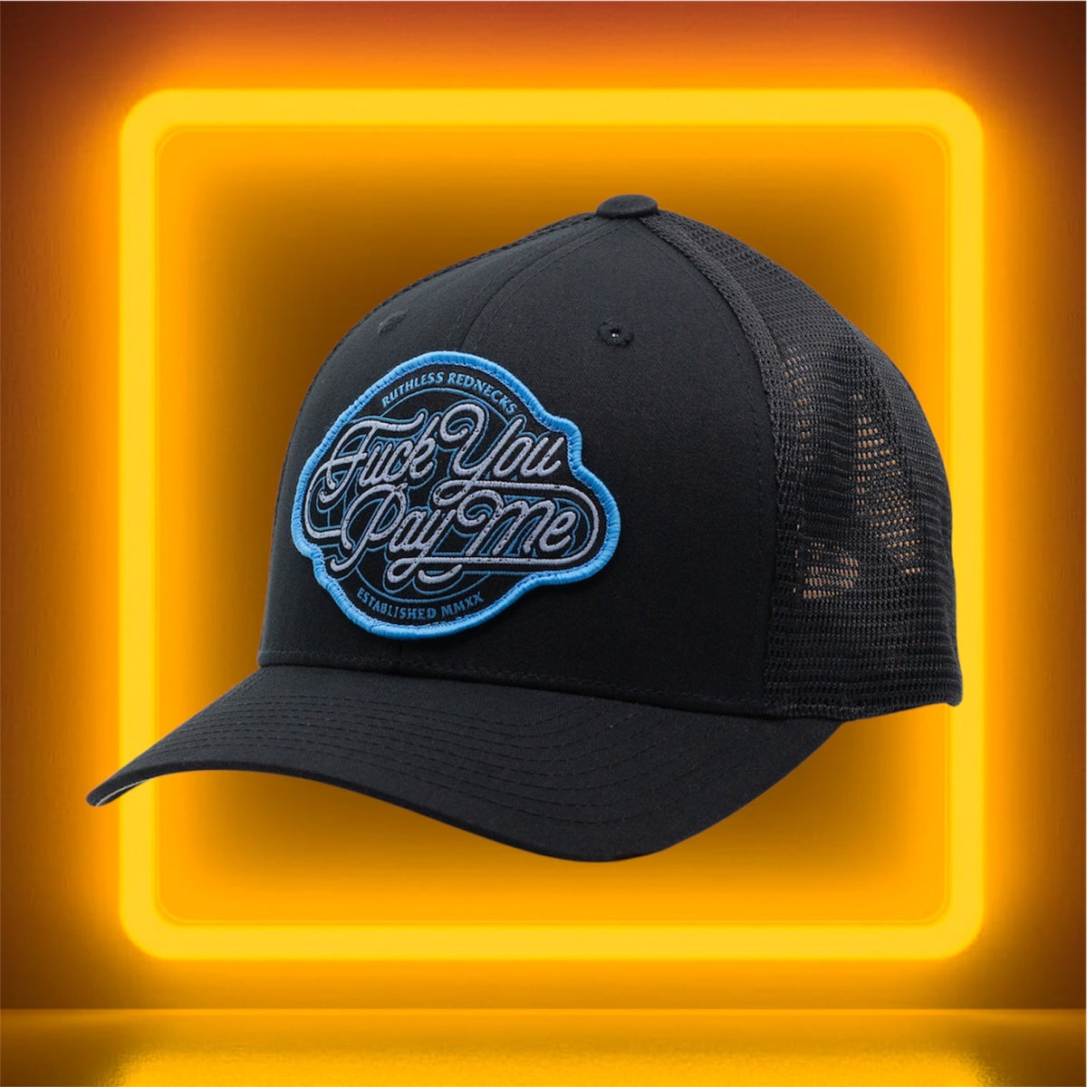 RUTHLESS REDNECKS PAID IN FULL CURVED BRIM SNAPBACK