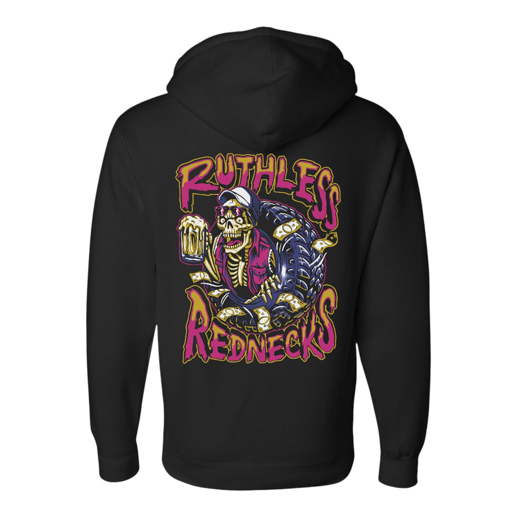RUTHLESS REDNECKS FULLY LOADED-SUPERCHARGED 12OZ HOODIE