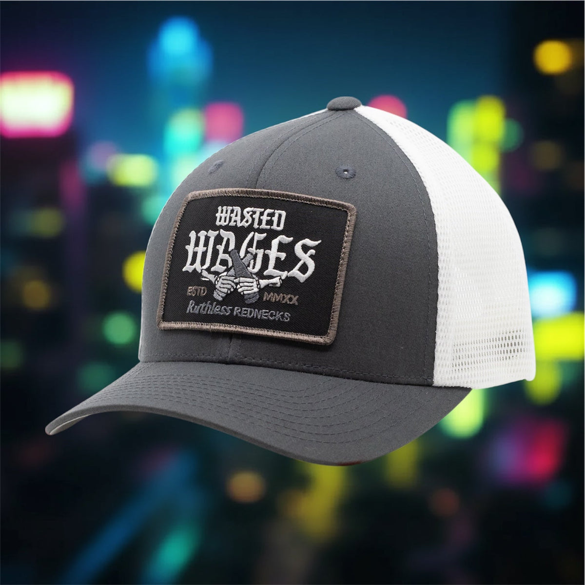 RUTHLESS REDNECKS CHEERS! CURVED BRIM SNAPBACK