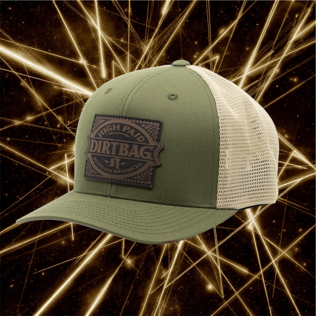 RUTHLESS REDNECKS THROW DOWN CURVED BRIM SNAPBACK