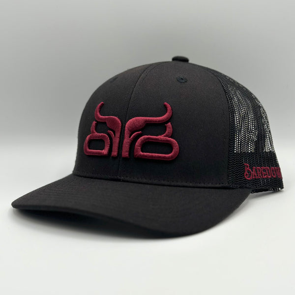 BAREDOWN BRAND CRIMSON SNAPBACK
