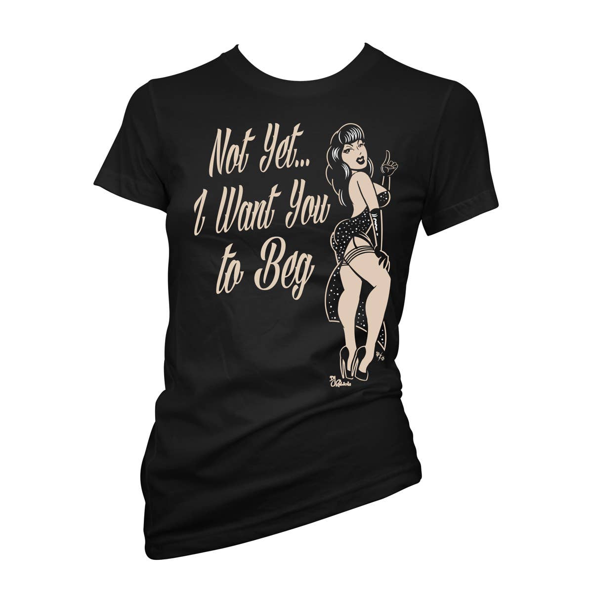 Pinky Star - PS1332-BLACK CREAM | Not Yet... I Want You To Beg