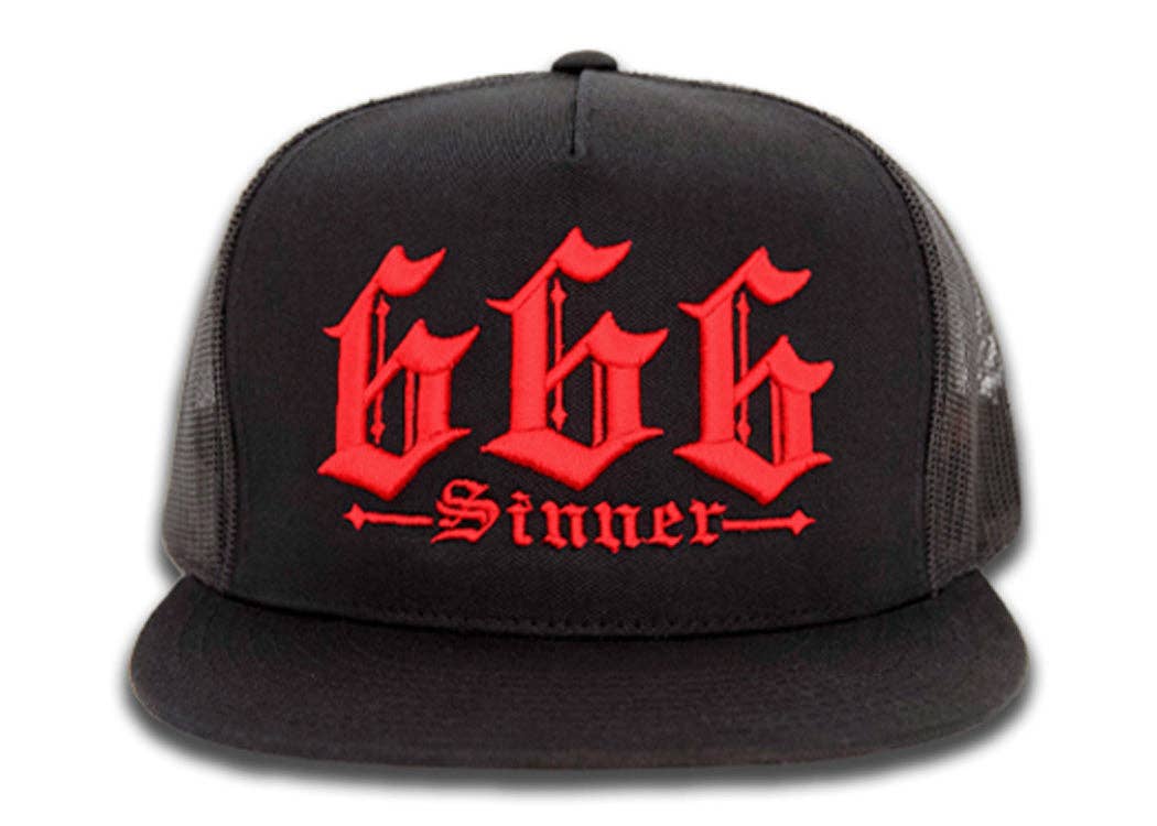 Red Devil - 666 Trucker Cap