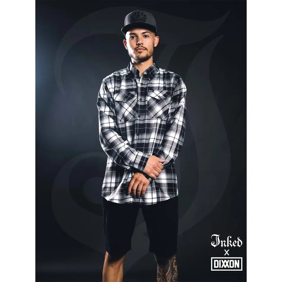 DIXXON FLANNEL INKED MAGAZINE - FLANNEL - synikclothing.com