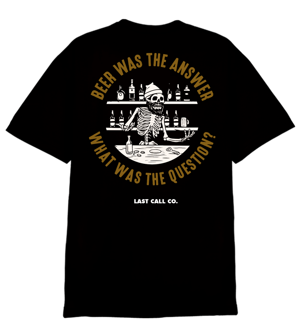 Last Call Co. ANSWER T-SHIRT