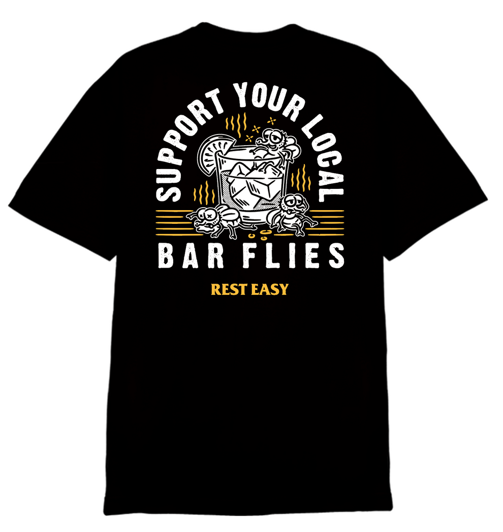 LAST CALL CO. BAR FLIES TSHIRT