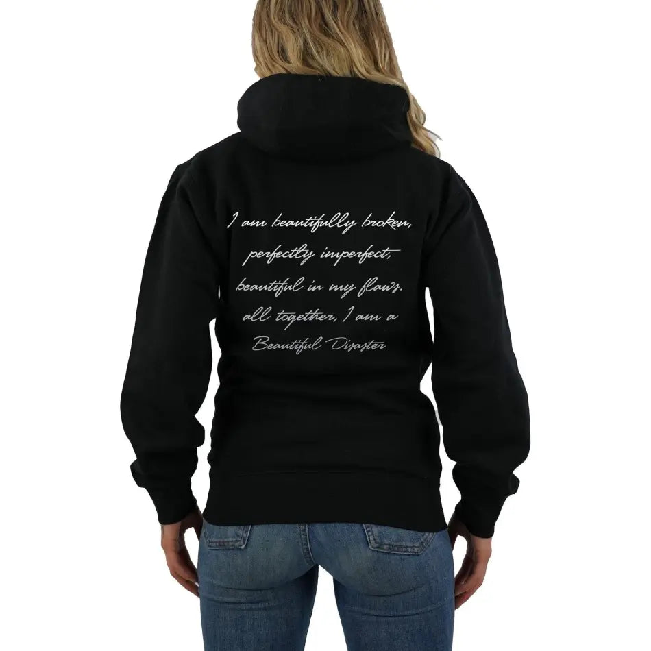 BEAUTIFUL DISASTER Beautifully Broken Pullover Hoodie