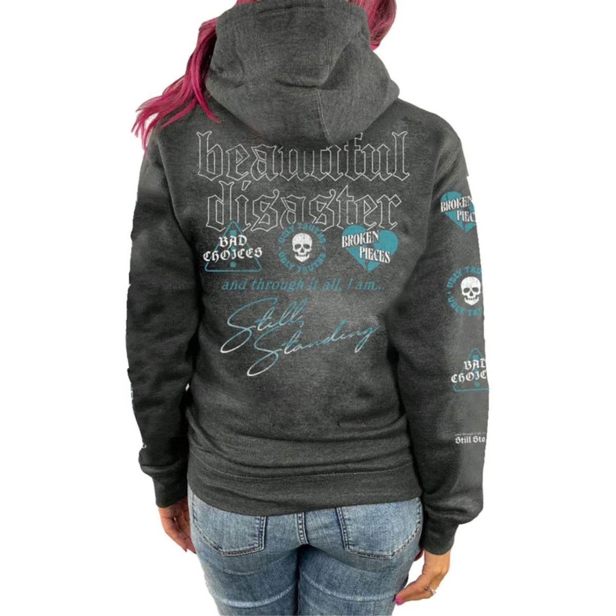 BEAUTIFUL DISASTER Still Standing Zip-up