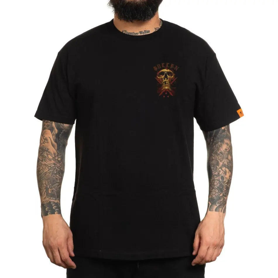 SULLEN ART BEN HUR II STANDARD TEE JET BLACK T-SHIRT FA24