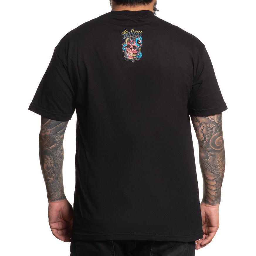 SULLEN ART RED SKULLS S/S TEE