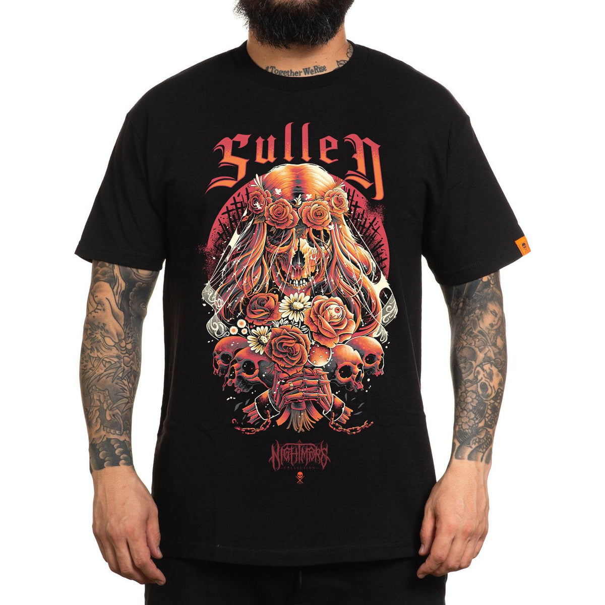 SULLEN ART BRIDES S/S TEE JET BLACK T-SHIRT FA24