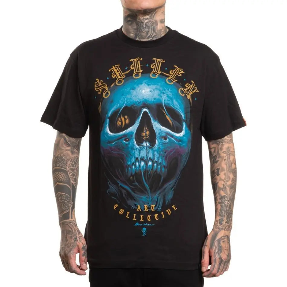 SULLEN ART BLHUR SKULLS S/S TEE BLACK T-SHIRT FA24