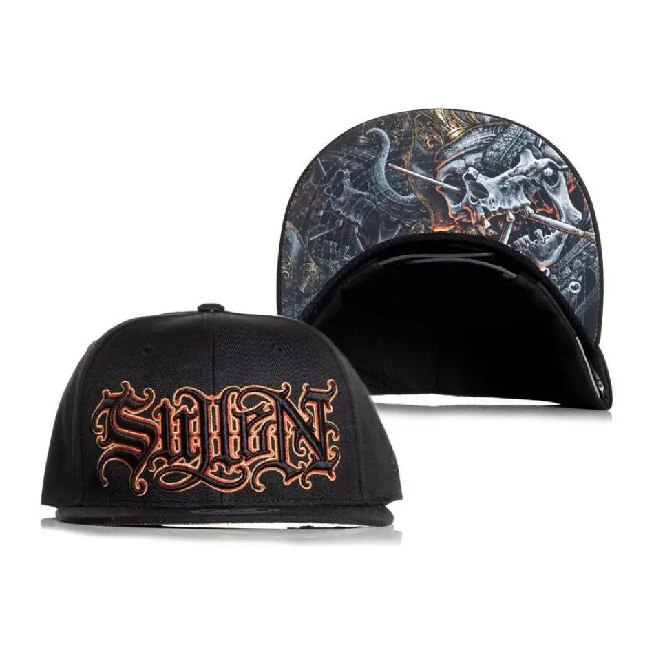 SULLEN ART COLLECTIVE BLACK FLAG SNAPBACK