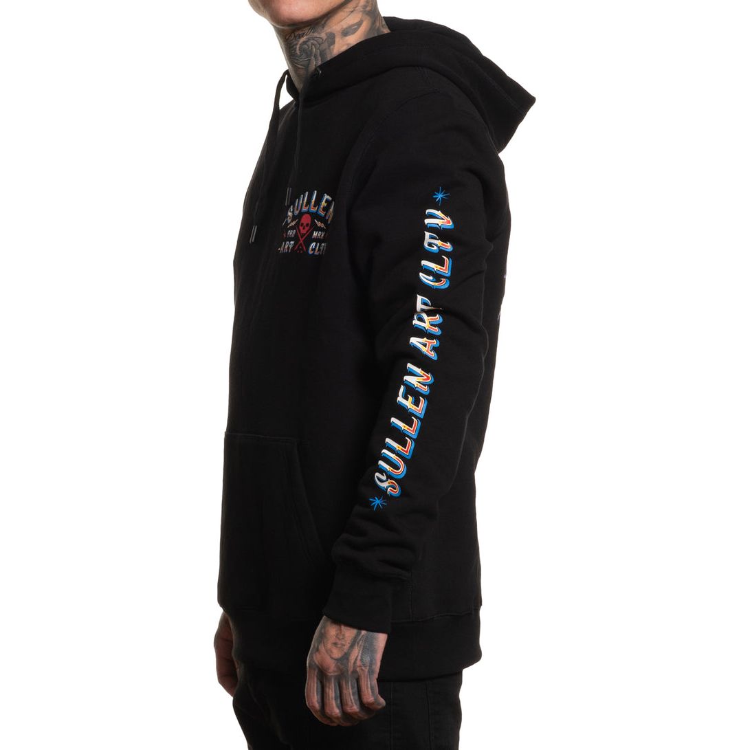 SULLEN ART SKIN PAINTERPULLOVER HOODIE