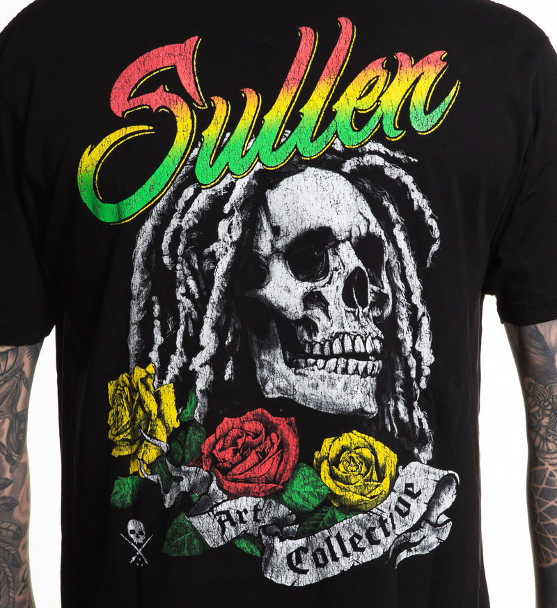 SULLEN ART RASTA SKULLS TEE